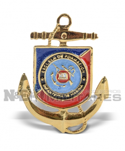Distintivo Escuela de infantería Marina