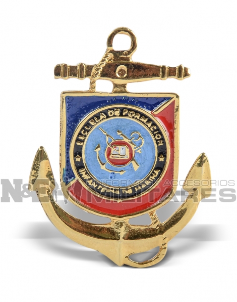Distintivo Escuela de infantería Marina