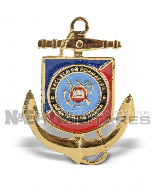 Distintivo Escuela de infantería Marina
