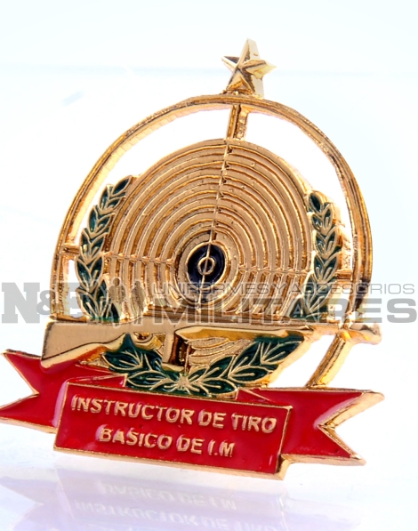 Distintivo-Instructor-de-Puntería-Básica-Dorado-
