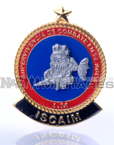 Distintivo-Instructor-de-Supervivencia-de-Combate-en-el-Agua-Iscaim
