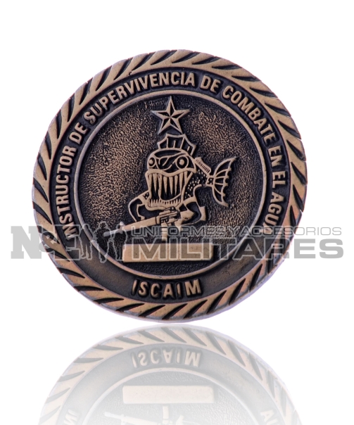 Moneda-Iscaim-Instructor-De-Supervivencia-De-Combate-En-El-Agua